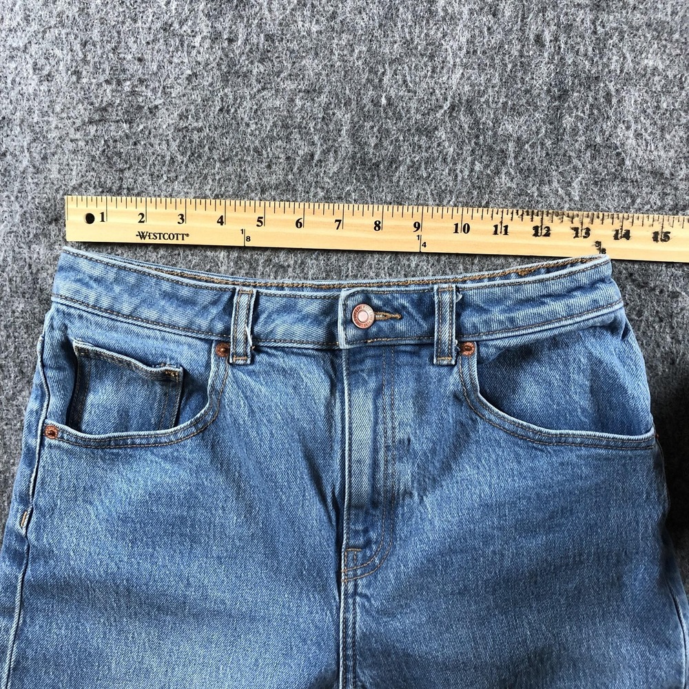 PINK Victoria's Secret High Rise Wide Leg Jeans Womens 6 Denim - Picture 8 of 16